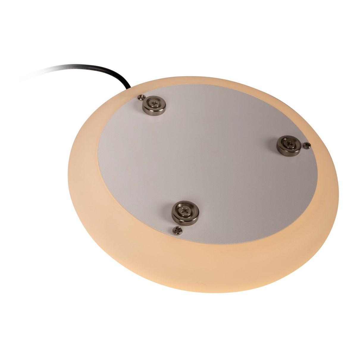 LED-Tischleuchte Alinda dimmbar mit Glasschirm (6)