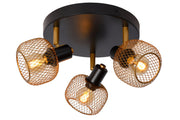 Projecteur de plafond Maren à 3 lumières orientables (1)