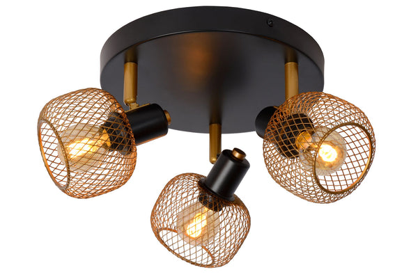 Faretti da soffitto Maren a 3 luci orientabili (1)