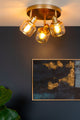 Faretto da soffitto Bjorn a 3 luci orientabile (3)