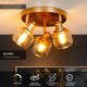Faretto da soffitto Bjorn a 3 luci orientabile (7)