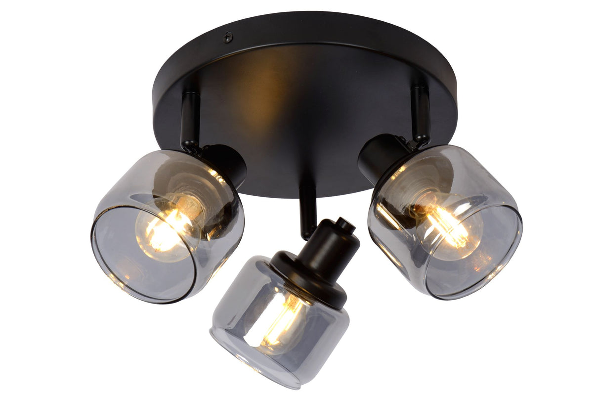 Faretto da soffitto Bjorn a 3 luci orientabile (2)
