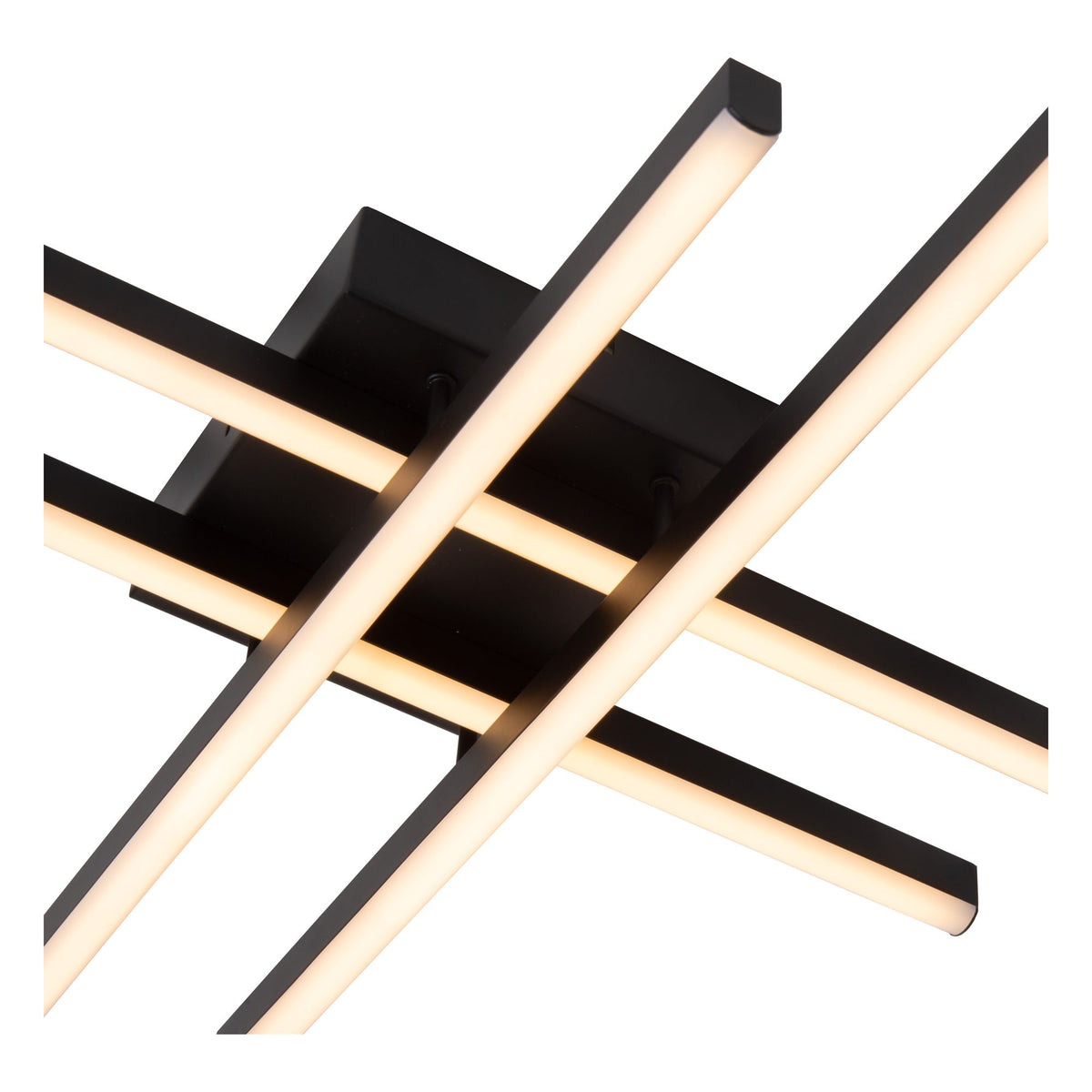 LED-Deckenleuchte Novak dimmbar CCT Schwarz 80cm (4)