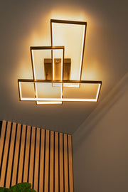 LED-Lokero ceiling light dimmable CCT Black 65cm (1)
