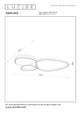 LED-Deckenleuchte Samling dimmbar CCT 62cm (6)
