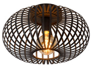 Lampa sufitowa Manuela 1-punktowa, okrągła, w stylu klatki Ø 39,5 cm (2)