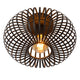 Loftlampe Manuela 1 lyskilde, rund i burdesign Ø 39,5 cm (5)