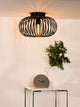 Loftlampe Manuela 1 lyskilde, rund i burdesign Ø 39,5 cm (3)