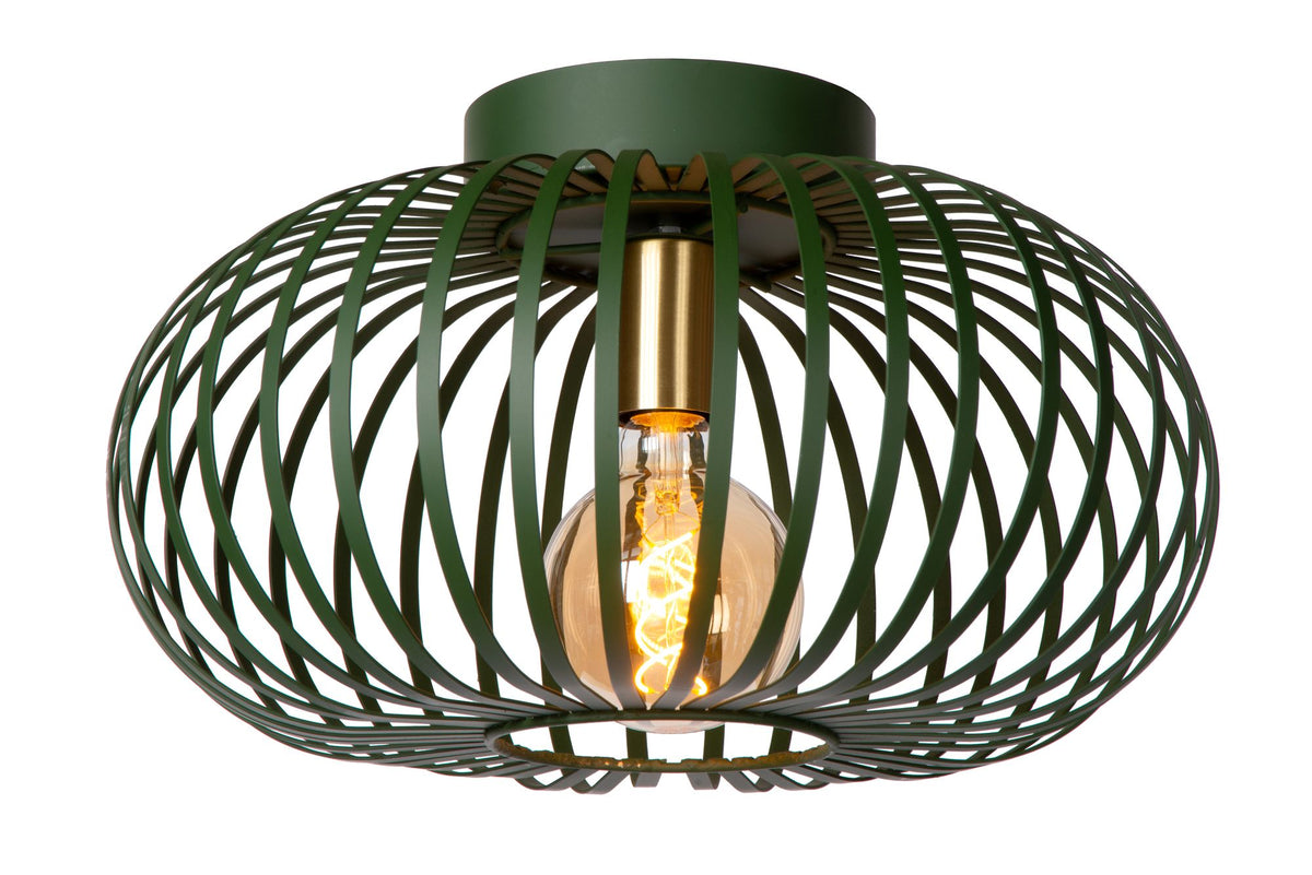 Loftlampe Manuela 1 lyskilde, rund i burdesign Ø 39,5 cm (1)