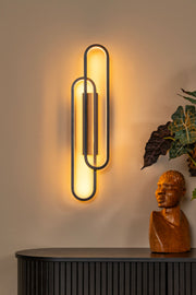 LED-Wandleuchte Thelma dimmbar Schwarz 16,5cm (1)