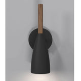 Pure Wandleuchte Schwarz