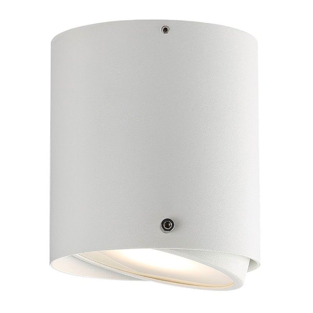 IP S4 Wandleuchte in Weiß, moderne Wandbeleuchtung mit elegantem Design und indirektem Licht.