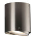 IP S4 Wandleuchte Alu-Gebürstet mit modernem Design und verstellbarem Lichtstrahl.