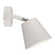 IP S6 Wandleuchte Weiß - moderne Wandleuchte für das Badezimmer, drehbar und stilvoll.