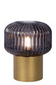 Bordlampe Jany rillet glasskjerm 1-lys (1)
