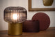 Bordlampe Jany rillet glasskjerm 1-lys (4)