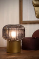 Bordlampe Jany rillet glasskjerm 1-lys (3)
