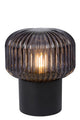 Bordlampe Jany rillet glasskjerm 1-lys (2)