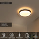 LED-ceiling light Dasher round Ø 29.3cm with motion sensor IP44 2700K warm white (6)