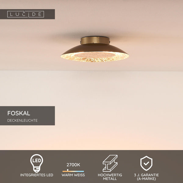 LED-plafón Foskal redondo Ø 21,5cm (4)