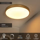 LED-Plafonnier Unar à 3 niveaux de gradation Ø 49,5 cm (6)