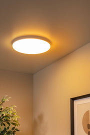 LED-Bad-Deckenleuchte Olson IP44 CCT 3000-6500K Ø35cm (1)