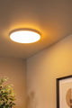 LED-Bad-Deckenleuchte Olson IP44 CCT 3000-6500K Ø35cm (1)