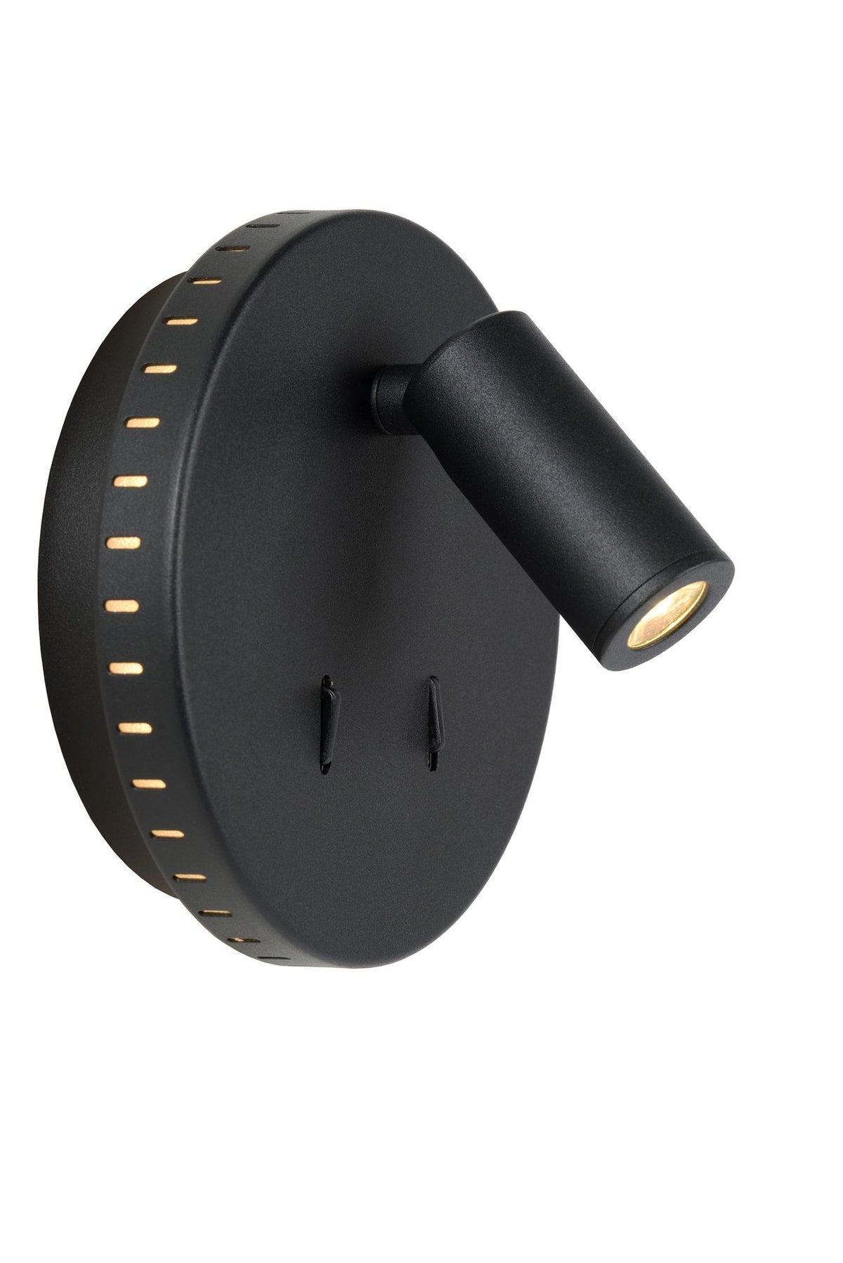 LED-Bettleuchte Bentjer schwenkbar rund Ø 14cm (1)