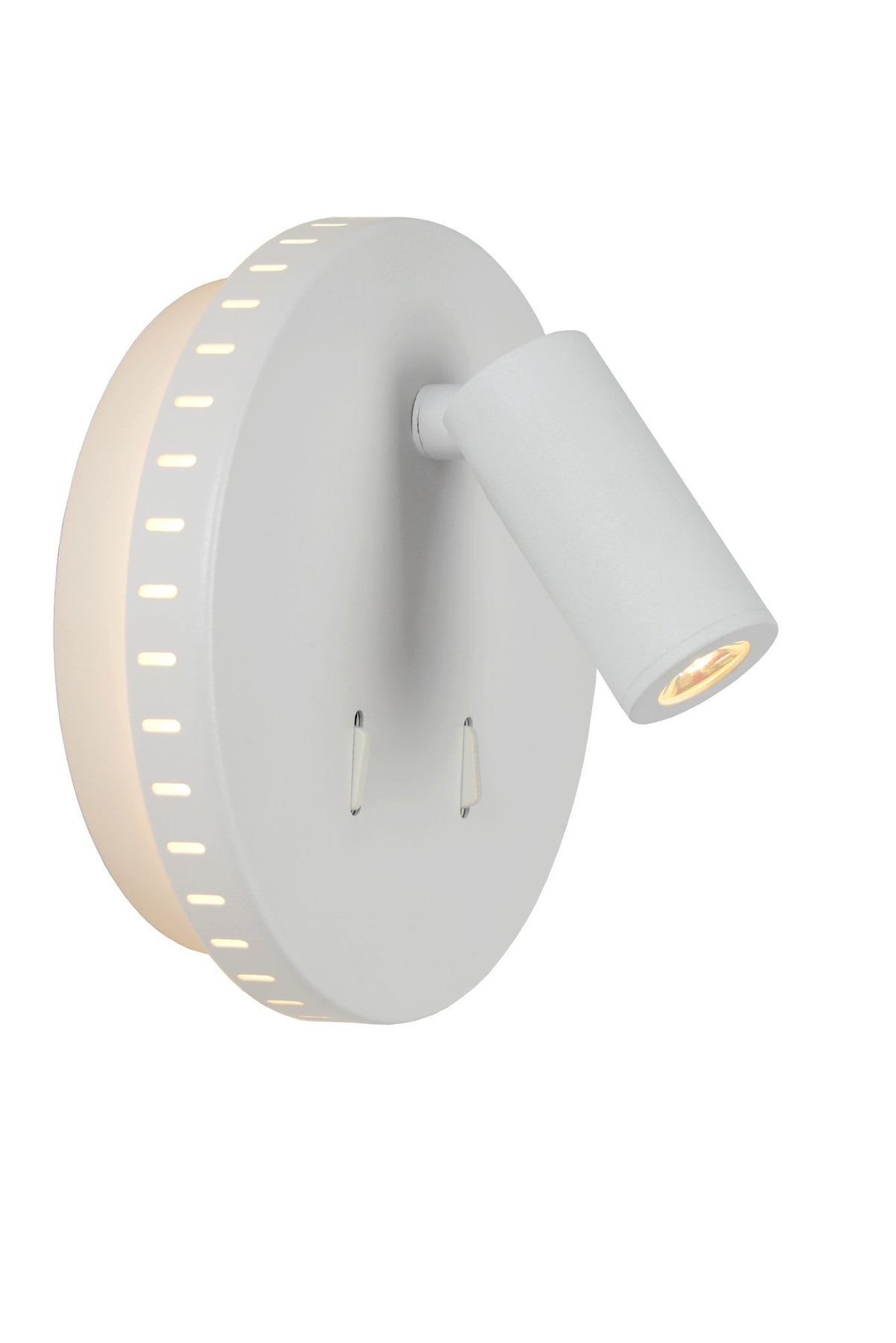 LED-Bettleuchte Bentjer schwenkbar rund Ø 14cm (2)