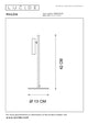 LED-Schreibtischleuchte Philon drehbar mit Touchdimmer (7)