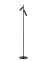 LED-Lese-Stehleuchte Philon 2-flammig Touchdimmer Schwarz 140cm (2)
