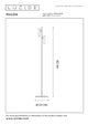 LED-Lese-Stehleuchte Philon 2-flammig Touchdimmer Schwarz 140cm (7)
