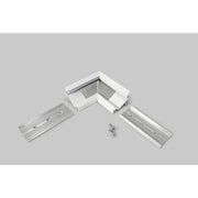 90° corner for surface-mounted corner profile 30° white - aluminium profile for precise corners in construction.