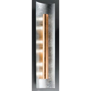 Aura Silver væg- og loftslampe 4-pære sølv kobber 100cm på sølv baggrund