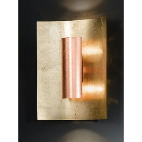 Aura Gold Wand- & Deckenleuchte 2-flammig Kupfer 30cm mit modernem Design und elegantem Finish.
