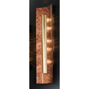 Aura Autumn wall and ceiling light, 4-light, gold, 100 cm, in modern design for stylish lighting.