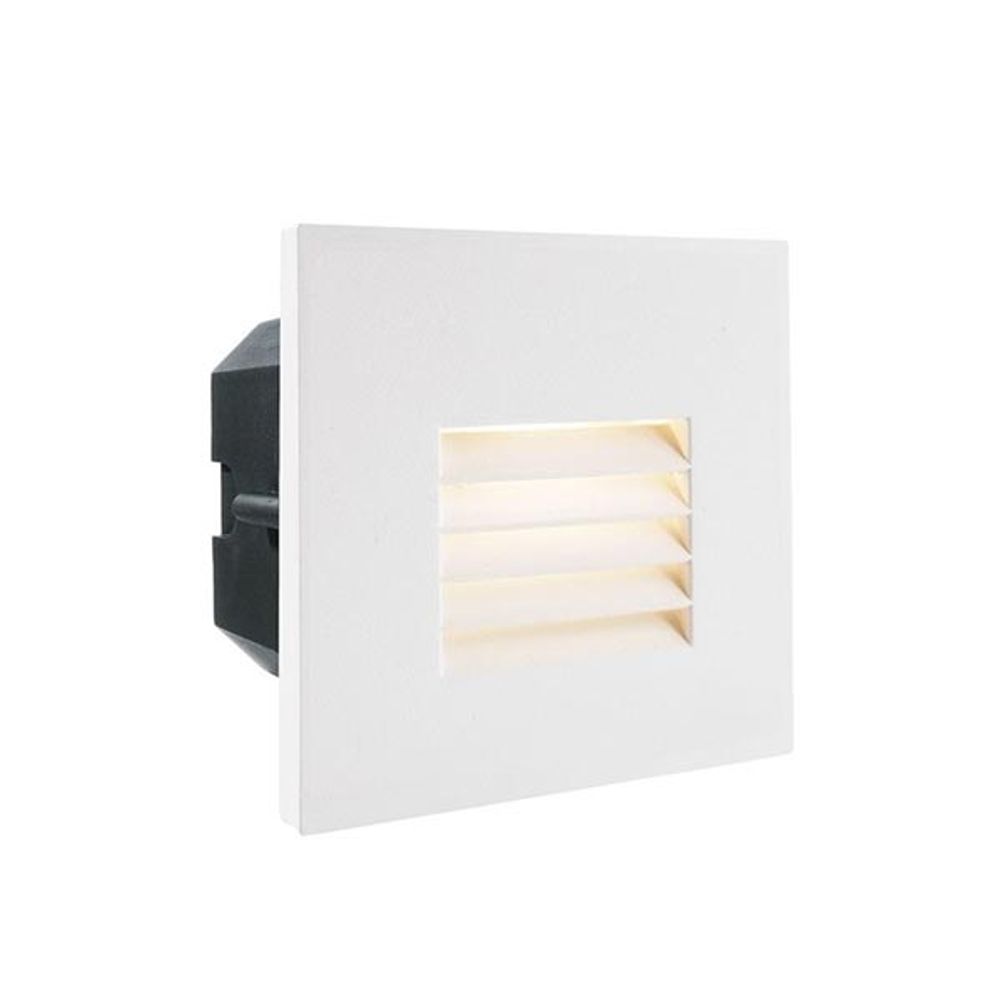 Cubierta de rejilla blanca para Steps Luz LED empotrada para exteriores