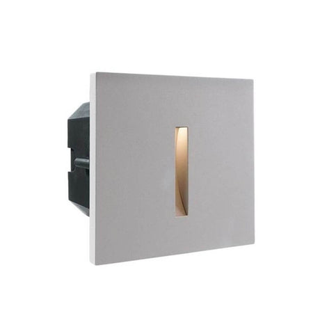 Abdeckung Linear Grau für LED-Einbauleuchte Steps Outdoor für Wandeinbauleuchte in modernem Design.