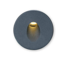 Abdeckung Sys-Wall 68 für LED-Wandeinbaustrahler Rund 1, schwarze Aluminium-Abdeckung für Prolight
