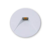 Abdeckung Sys-Wall 68 für LED-Wandeinbaustrahler Rund 2, weiße Aluminium-Abdeckung von Prolight ohne Base