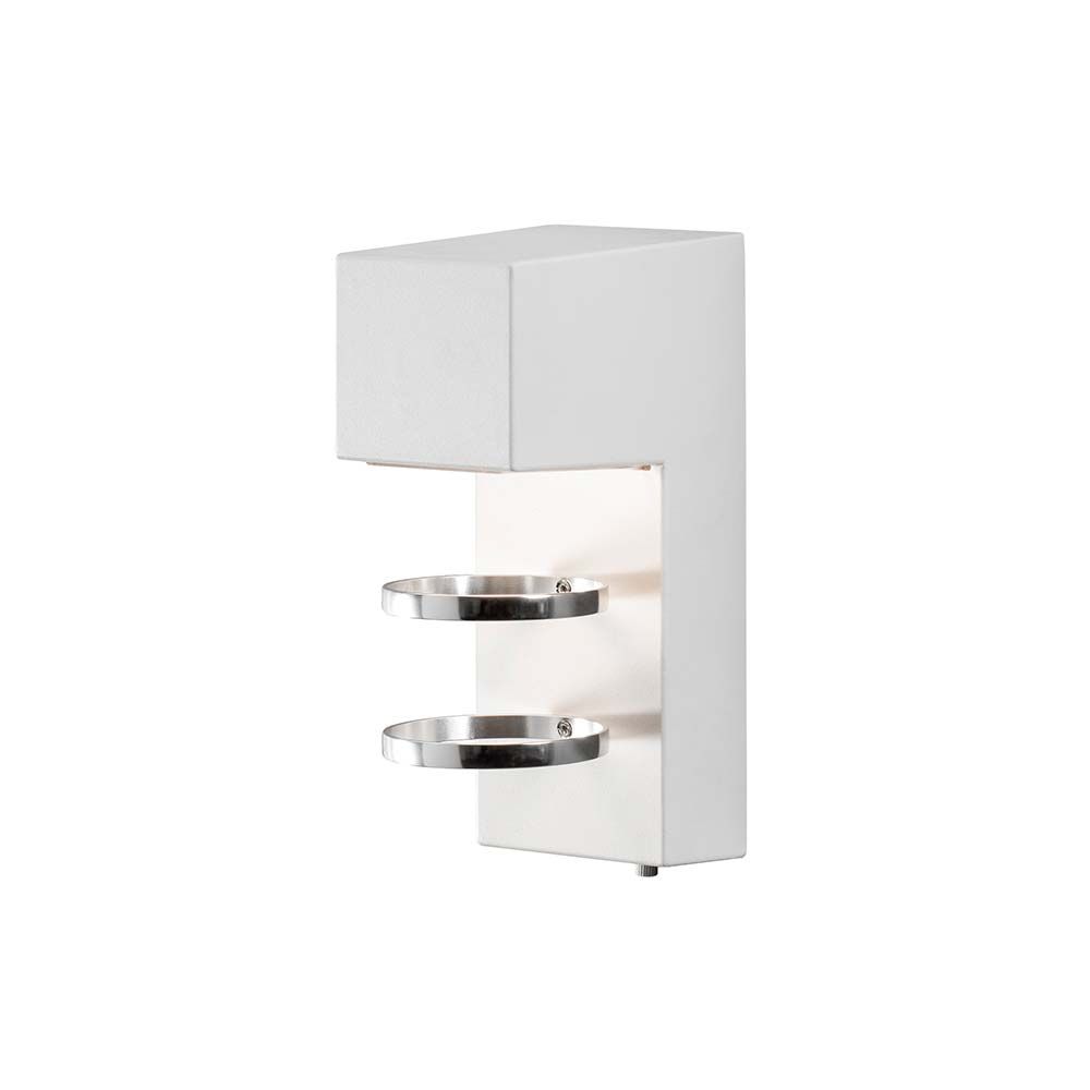 Acerra LED external wall lamp white