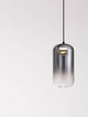 Aelia LED Pendelleuchte 3000K Schwarz, Rauch – elegante minimalistische Lampe für moderne Innenräume.