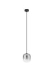Aelia LED Pendelleuchte 3000K Schwarz, Rauch in elegantem Design, ideal für moderne Innenräume.