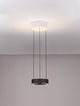 Alt Tag: Afi LED Pendelleuchte Ø 20cm Up & Down in Weiß zylindrisch, warmweißes 3000K Up-and-Down Licht, modernes minimalistisches Design