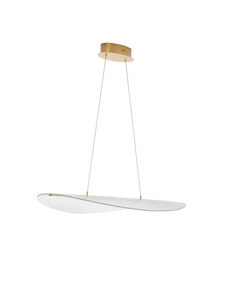 Agos LED Pendelleuchte 3000K mit modernem Design und klarer Formgebung für stilvolle Einrichtungen.