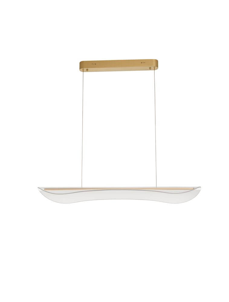Agos LED Pendelleuchte 3000K mit raffiniertem Design und modernem Look für stilvolle Wohnräume.