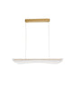 Agos LED Pendelleuchte 3000K mit raffiniertem Design und modernem Look für stilvolle Wohnräume.