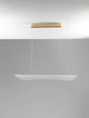 Agos LED Pendelleuchte 3000K mit elegantem Schirmdesign für stilvolle Wohnräume.