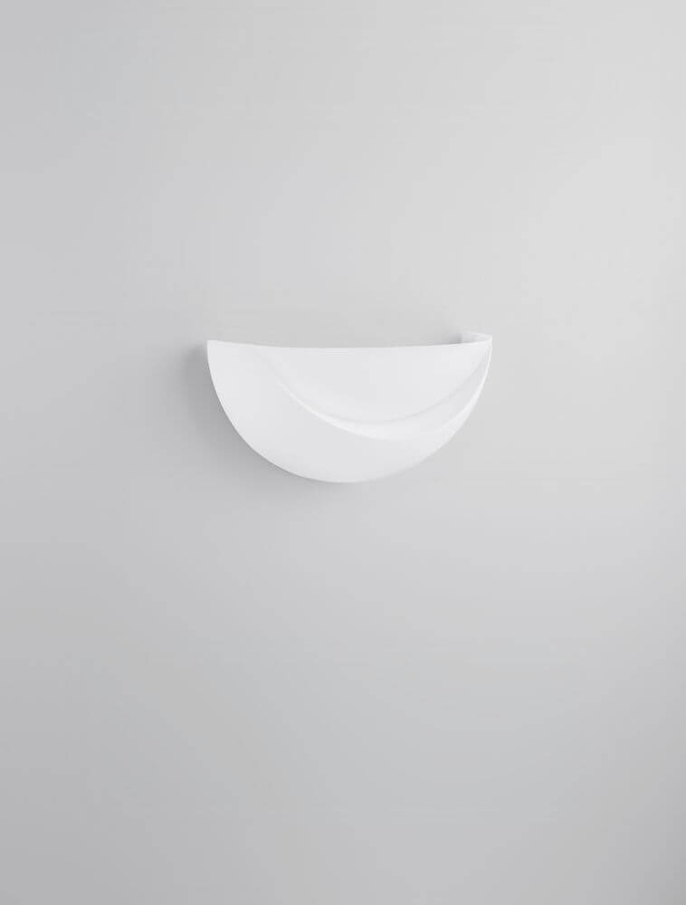 Alas Wandleuchte E14 in Weiß, modernes Wandlicht für stilvolle Innenräume.