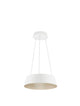 Alba LED Pendelleuchte Ø 42cm 3000K in klassischer Form mit hellem Schirm für elegantes Raumdesign.